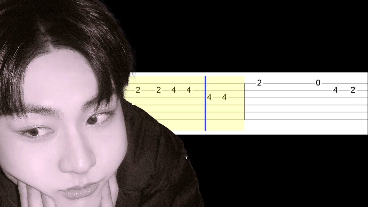 Dear Me - JUNGWON (Easy Guitar Tabs Tutorial)