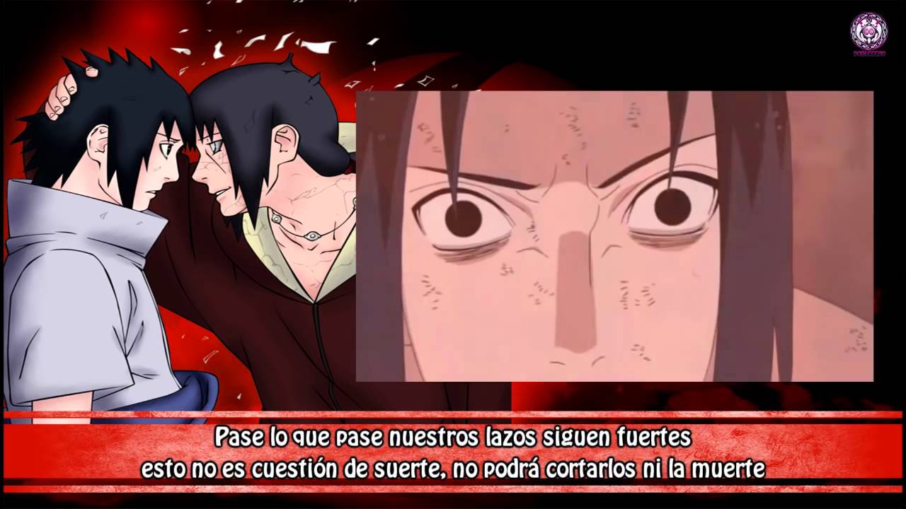 RAP DE ITACHI  SASUKE 2016    NARUTO   Doblecero  Saikore