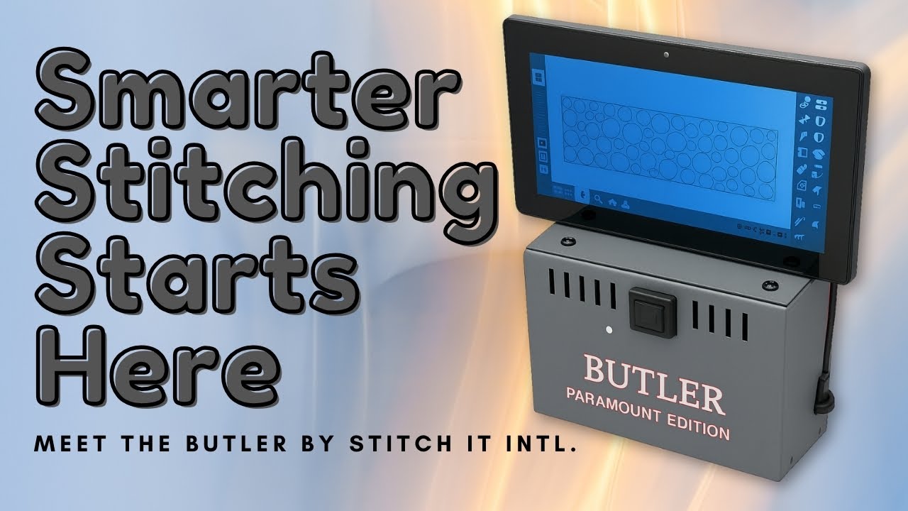 Quilt EZ Butler Robotic Quilting System Demo | Stitch Nation LIVE with Blaine Austin