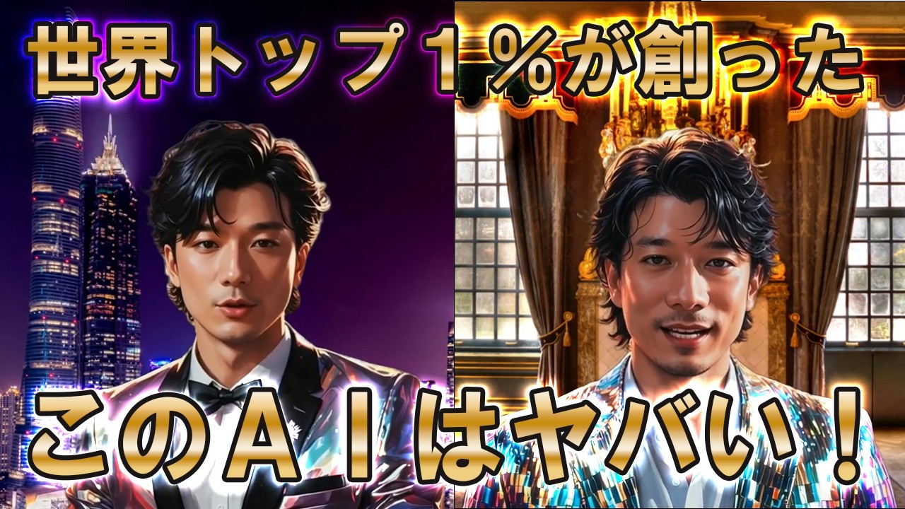 世界トップ１％が創った！このAIはヤバい！！