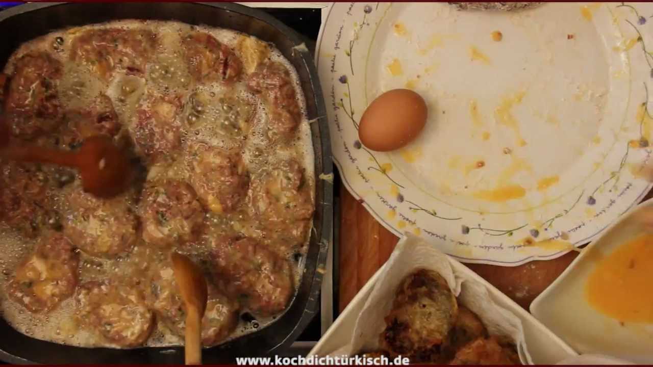 #25 ~ Kadınbudu Köfte ~ Frauenschenkel Frikadellen | KochDichTürkisch