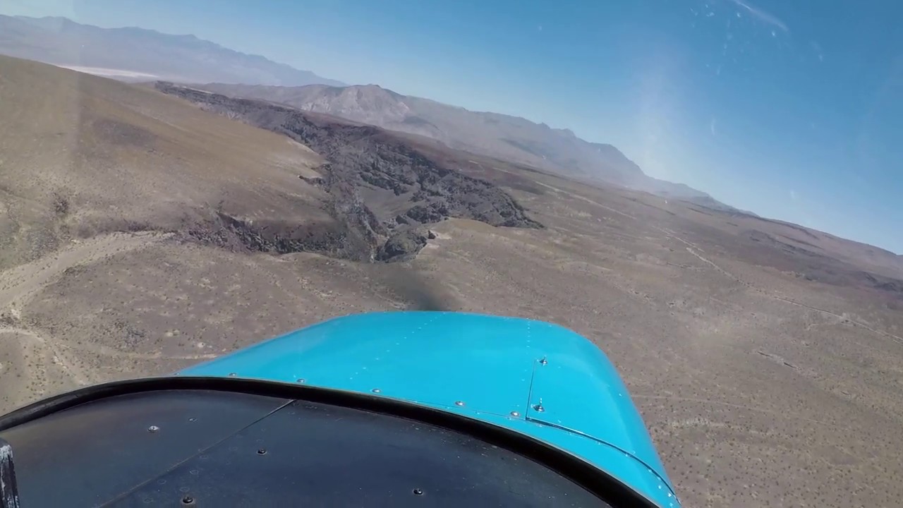 Star Wars Canyon and landing at Panamint Springs
