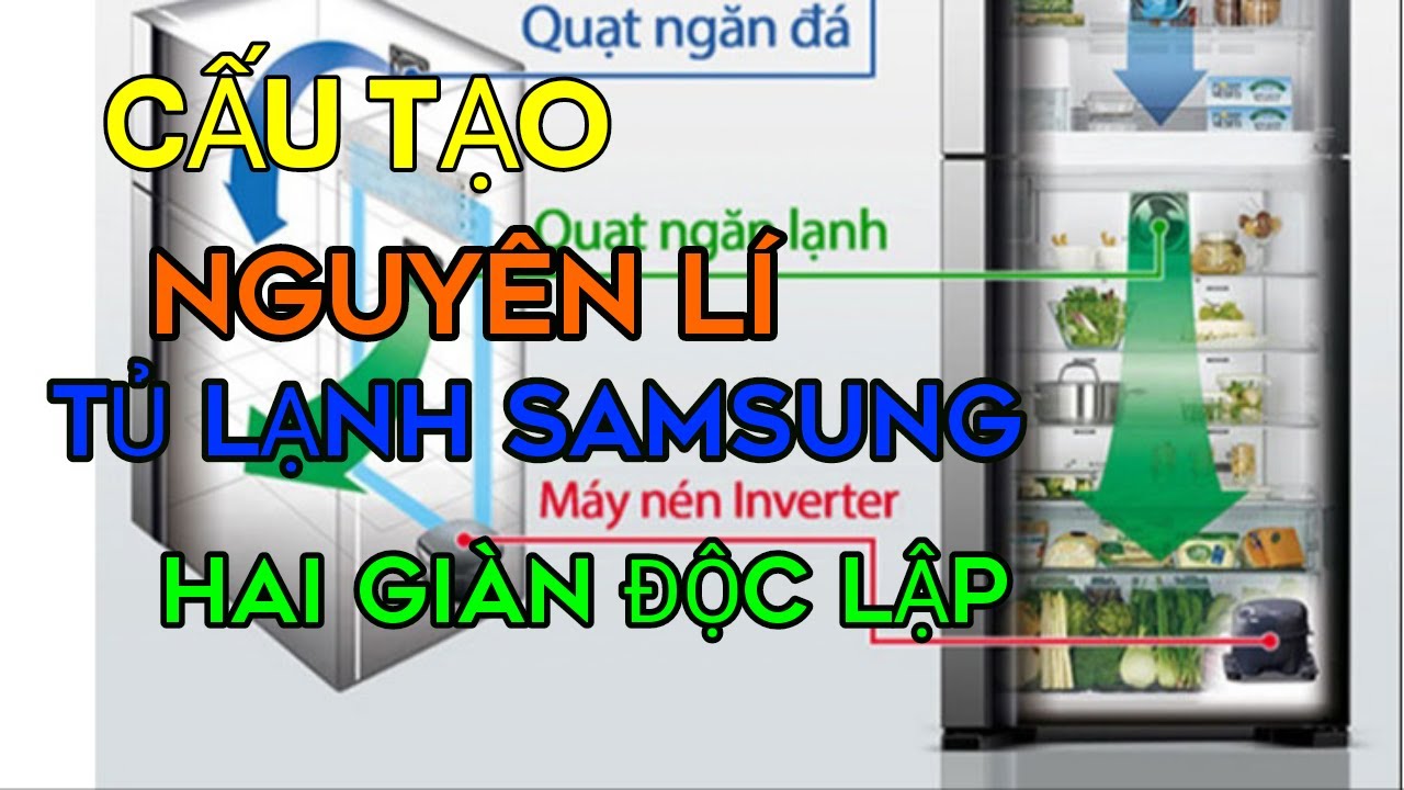 CẤU TẠO V&Agrave; NGUY&Ecirc;N L&Iacute; TỦ LẠNH SAMSUNG HAI GI&Agrave;N ĐỘC LẬP. VAN CHIA GAS TRONG TỦ LẠNH L&Agrave;M VIỆC RA SAO?