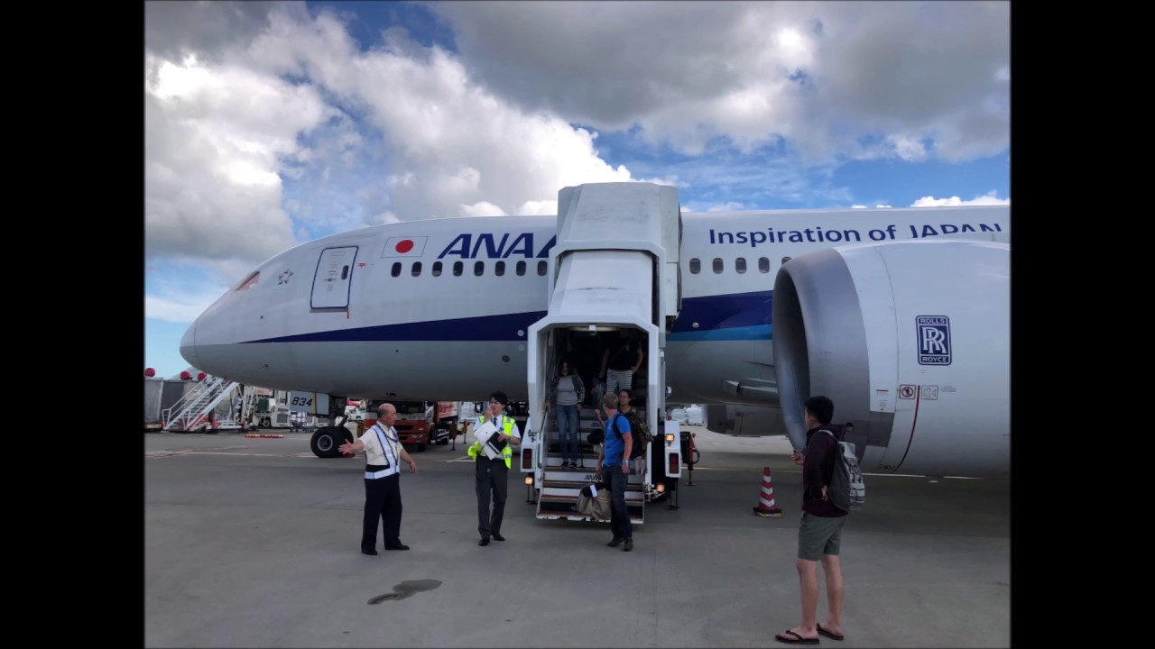 【ANA国際線】ANA806便 バンコクスワンナプーム空港→成田空港 機内アナウンス