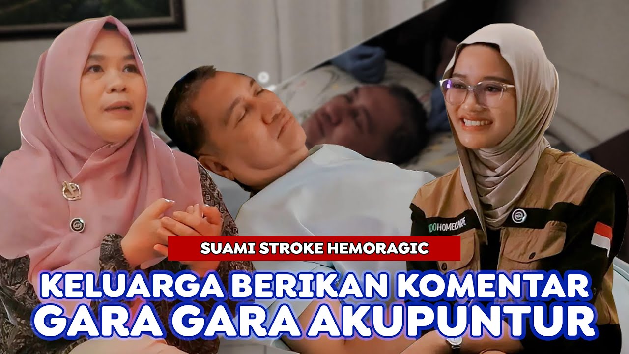 STROKE BELUM LAMA TAPI SUDAH MULAI SEMBUH NYA CEPET BANGET!!