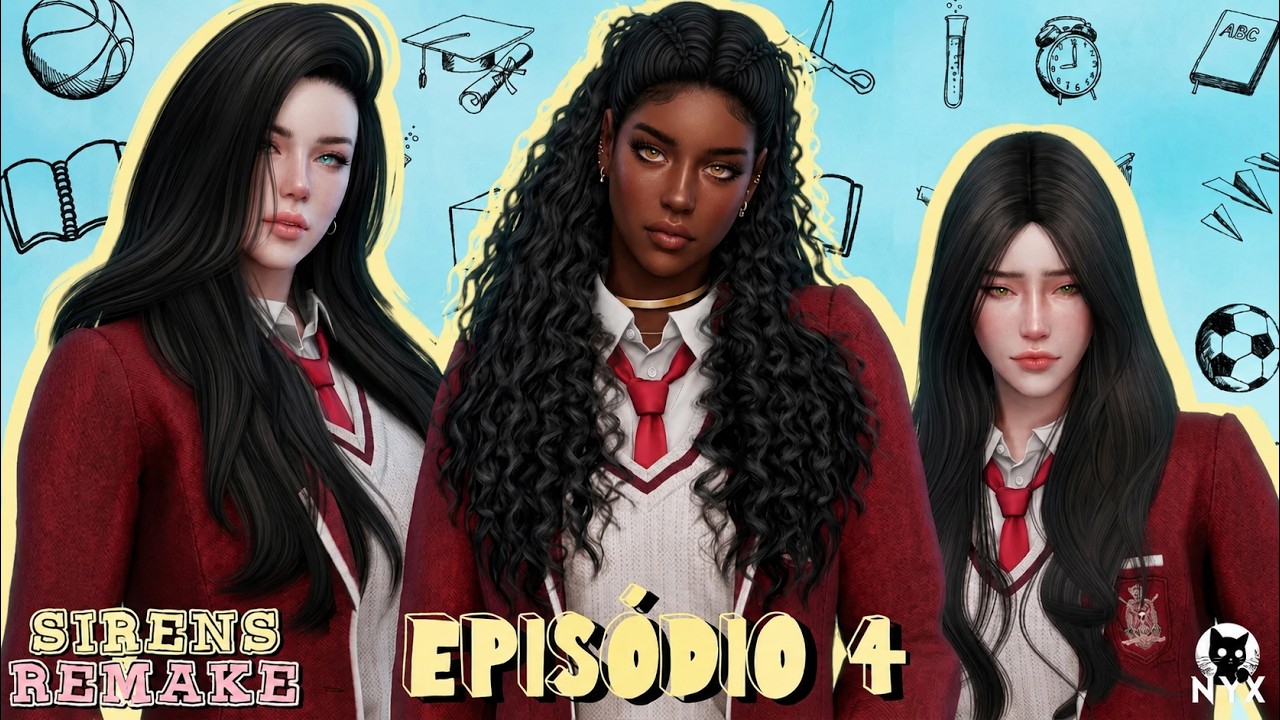 SIRENS REMAKE | EPISÓDIO 4 | Dublado PT-BR | THE SIMS 4