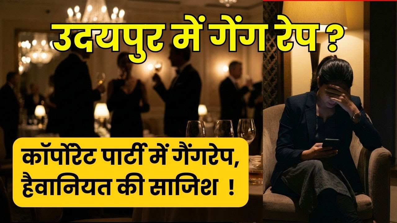 Birthday पार्टी या दरिंदगी की साजिश? udaipur में गैंगरेप CEO-हेड ने कार में रौंदी इज्जत Full Story