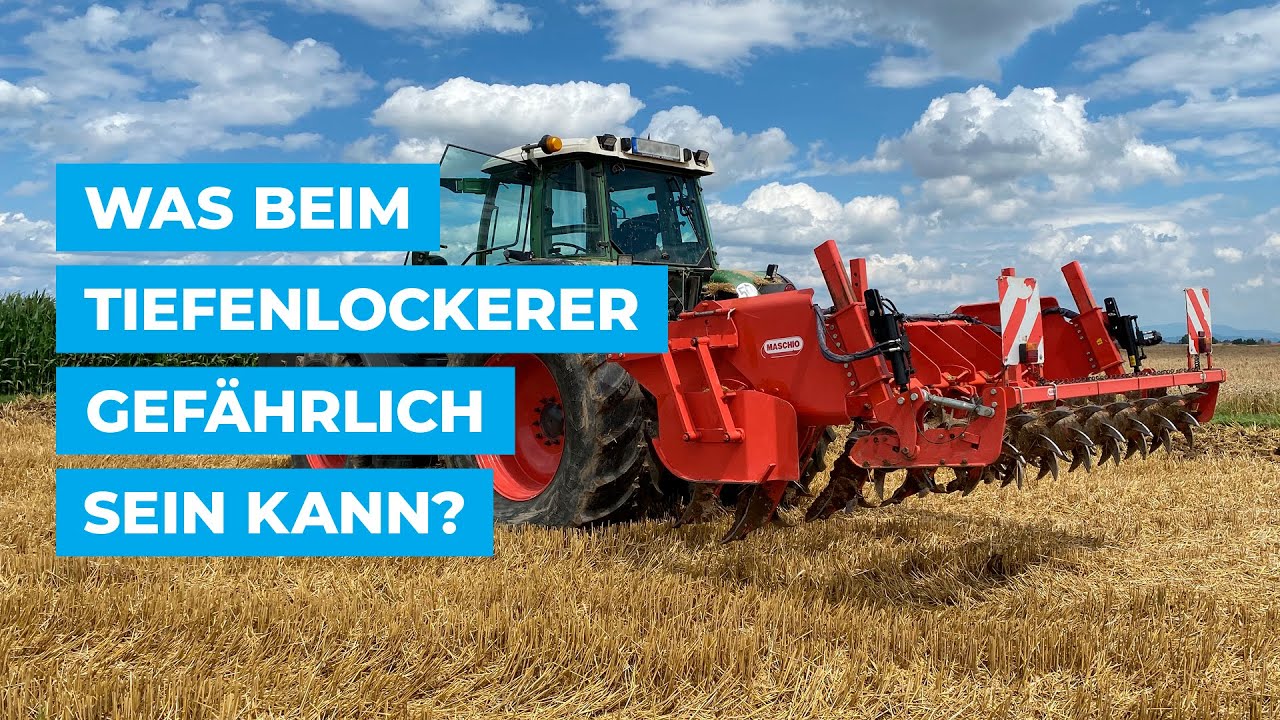 Was beim Tiefenlockerer gefährlich sein kann?
