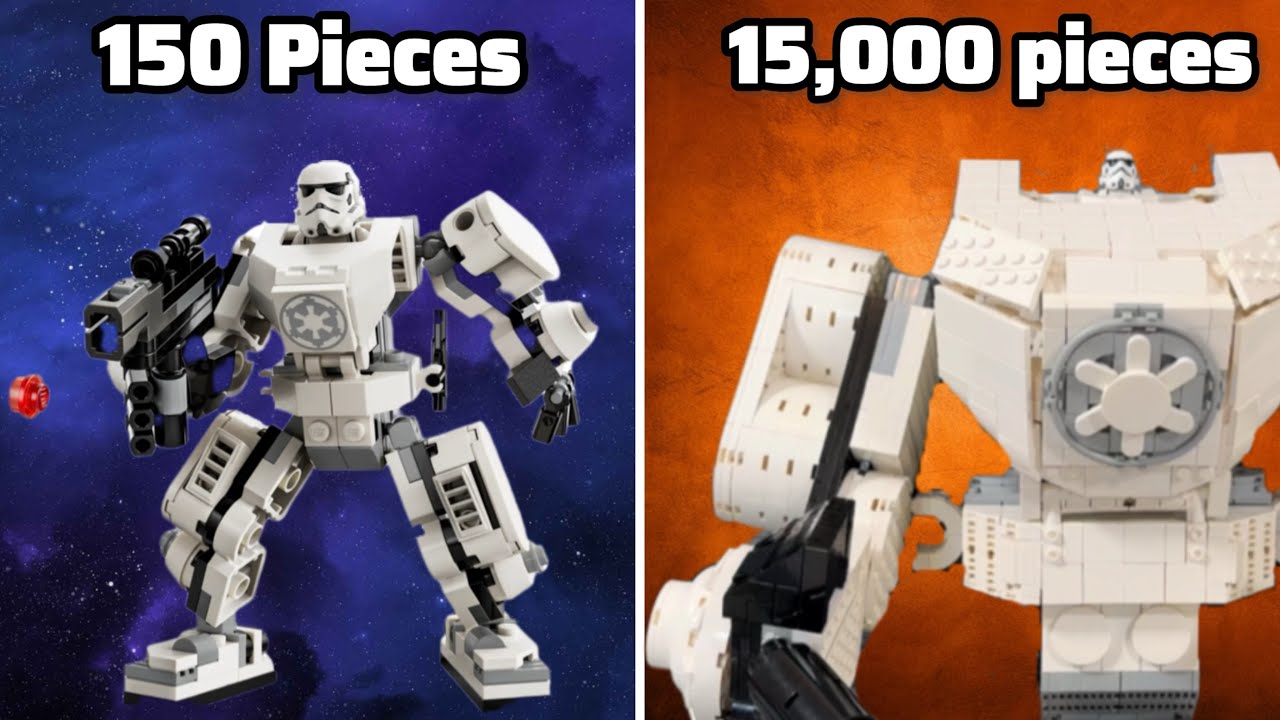 I built the BIGGEST LEGO Star Wars MECH