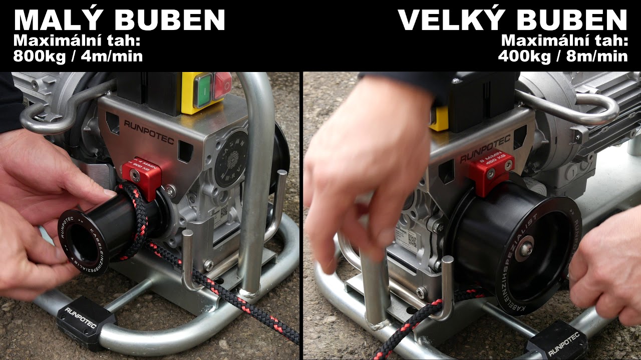 Naviják Runpotec CW 800 E