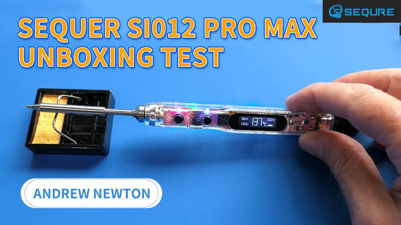 SEQURE SI012 Pro Max Unboxing Test
