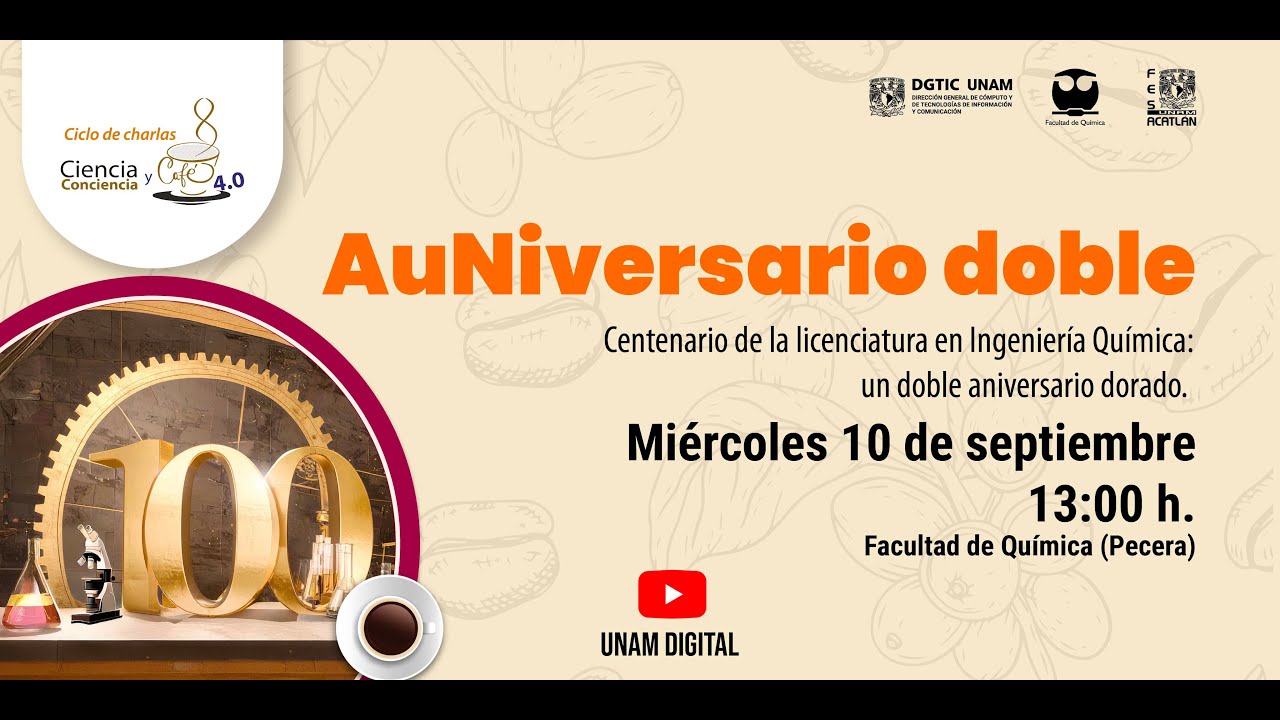 Charla Ciencia, Conciencia y Café: AuNiversario doble