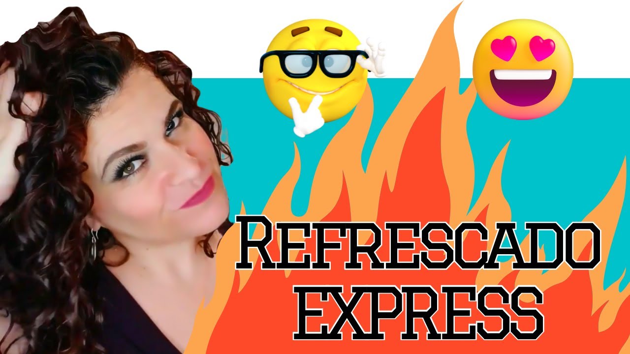 🌺Cómo REFRESCAR los Rizos al día siguiente EXPRESS 🌺 FRUCTIS Aloe Secado Natural➰MÉTODO Curly Girl➰
