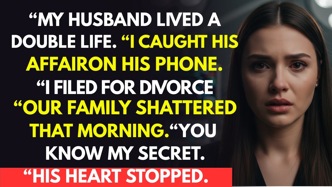 I Caught My Husband’s Affair 💔📱 And Filed For Divorce ⚖️ But Then He Whispered A Secret 🤫…