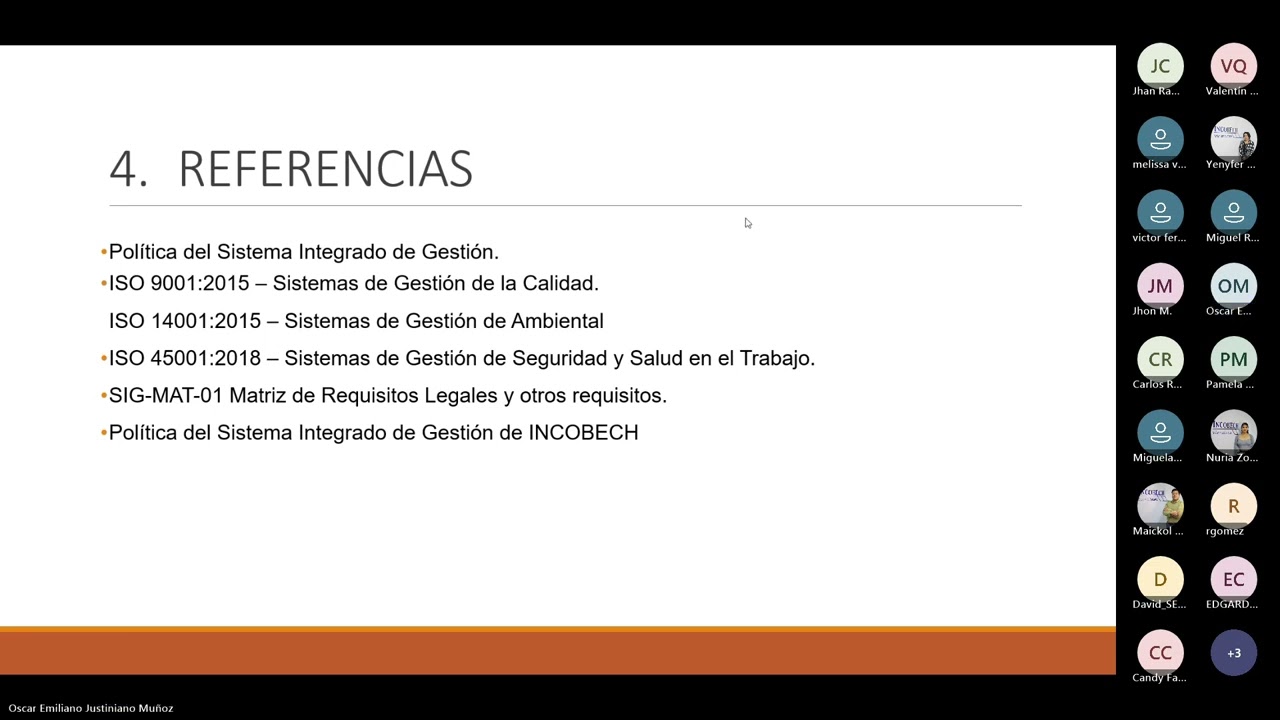 CAPACITACION INCOBECH  PROCEDIMIENTOS Y ESTANDARES FO ENTEL 20260306 171103 Grabación de la reunión