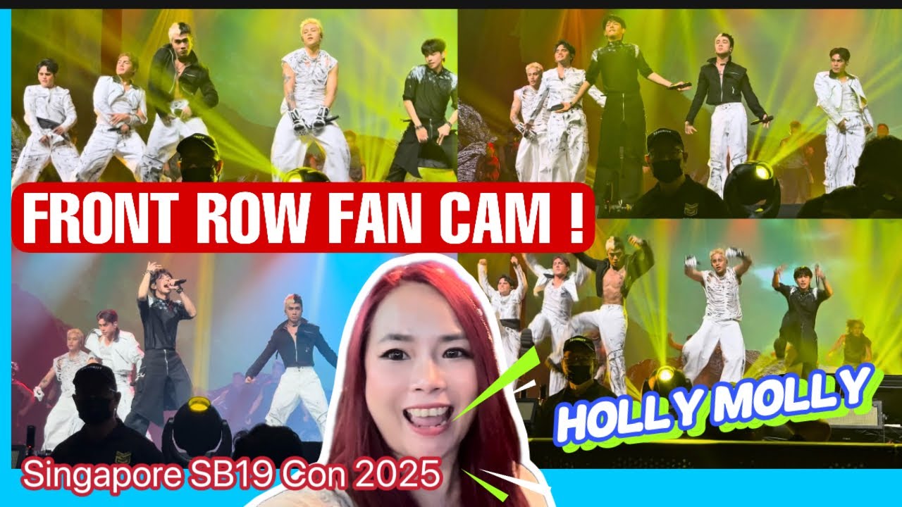 SB19 SINGAPORE SAW CONCERT {FAN CAM) Part 2