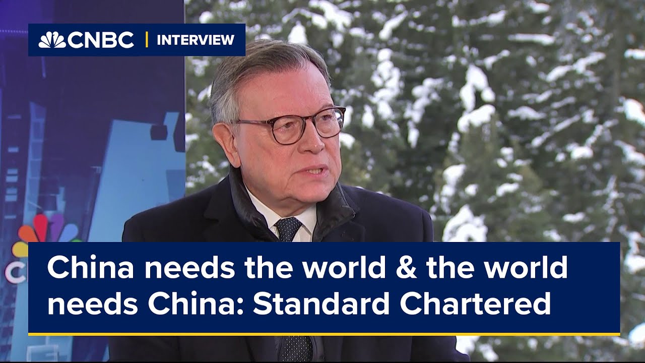 'China needs the world and the world needs China,' says Standard Chartered chair