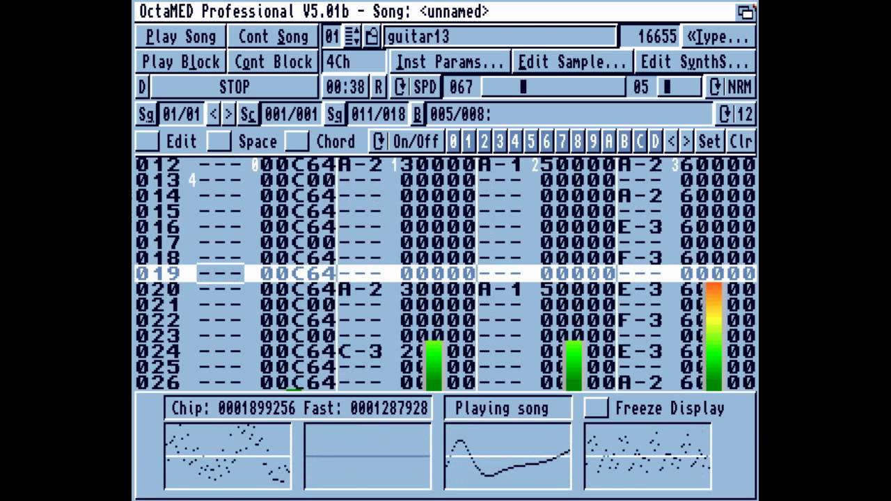 Amiga Music - MD Plectrum