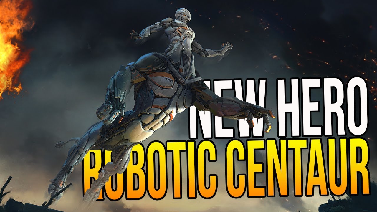Paragon New Hero WRAITH is a ROBOTIC CENTAUR? 