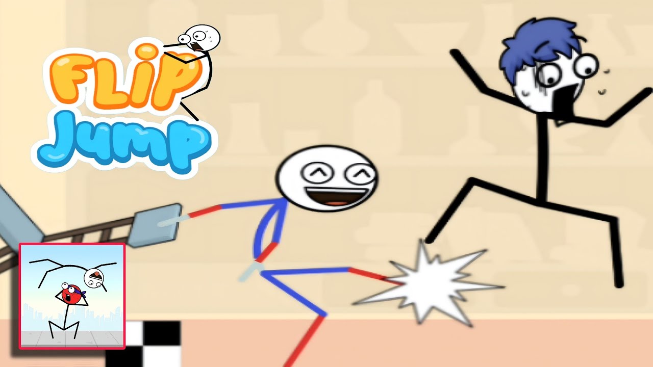 Flip Jump (WEEGOON) - All Levels 1-50 - Funny Stickman - Gameplay Walkthrough Android iOS