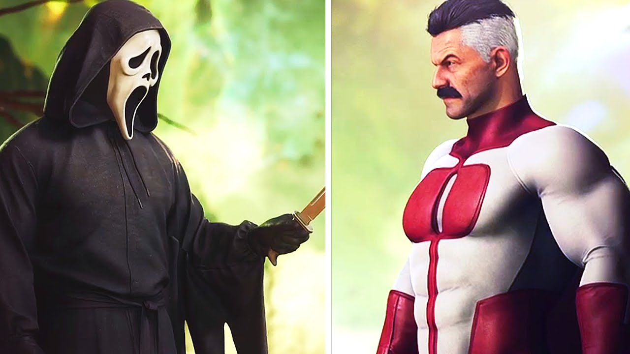 Mk1 - ВСЕ вступительные диалоги Ghostface против Omni-Man