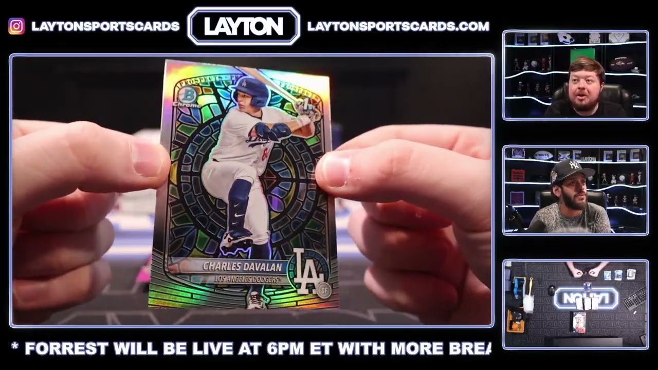 3 Boxes of 2025 Bowman Draft MLB Hobby for Jeffrey H