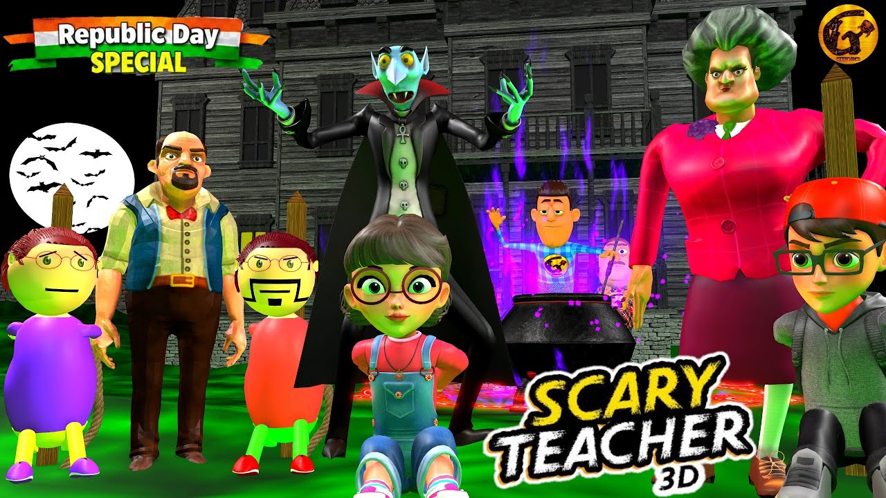 Gulli Bulli Aur Scary Teacher Horror Story : Guptaji Horror Films Episode 025