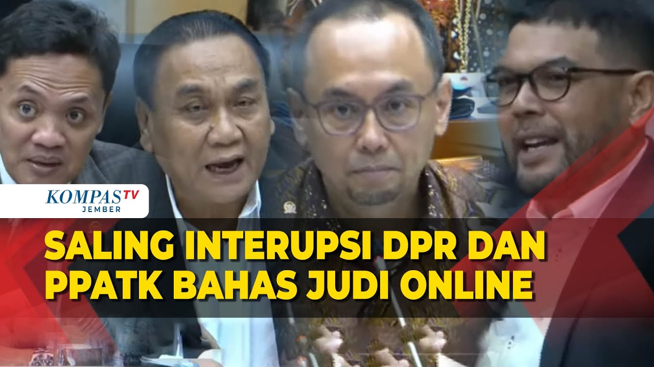[FULL] Saling Interupsi Anggota Komisi III DPR saat Rapat dengan PPATK Bahas Judi Online