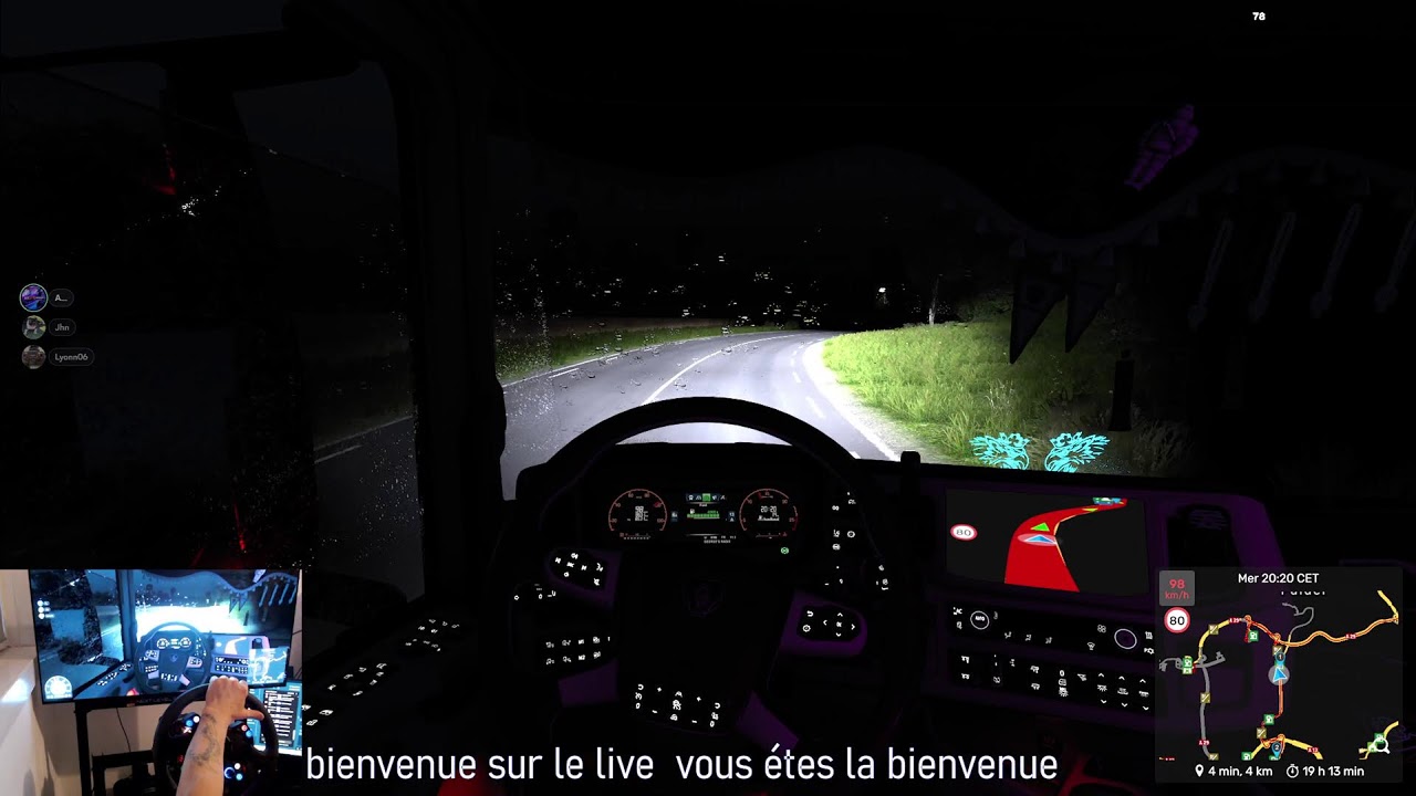 retour sur ETS2  pour de nouvelles livraisons