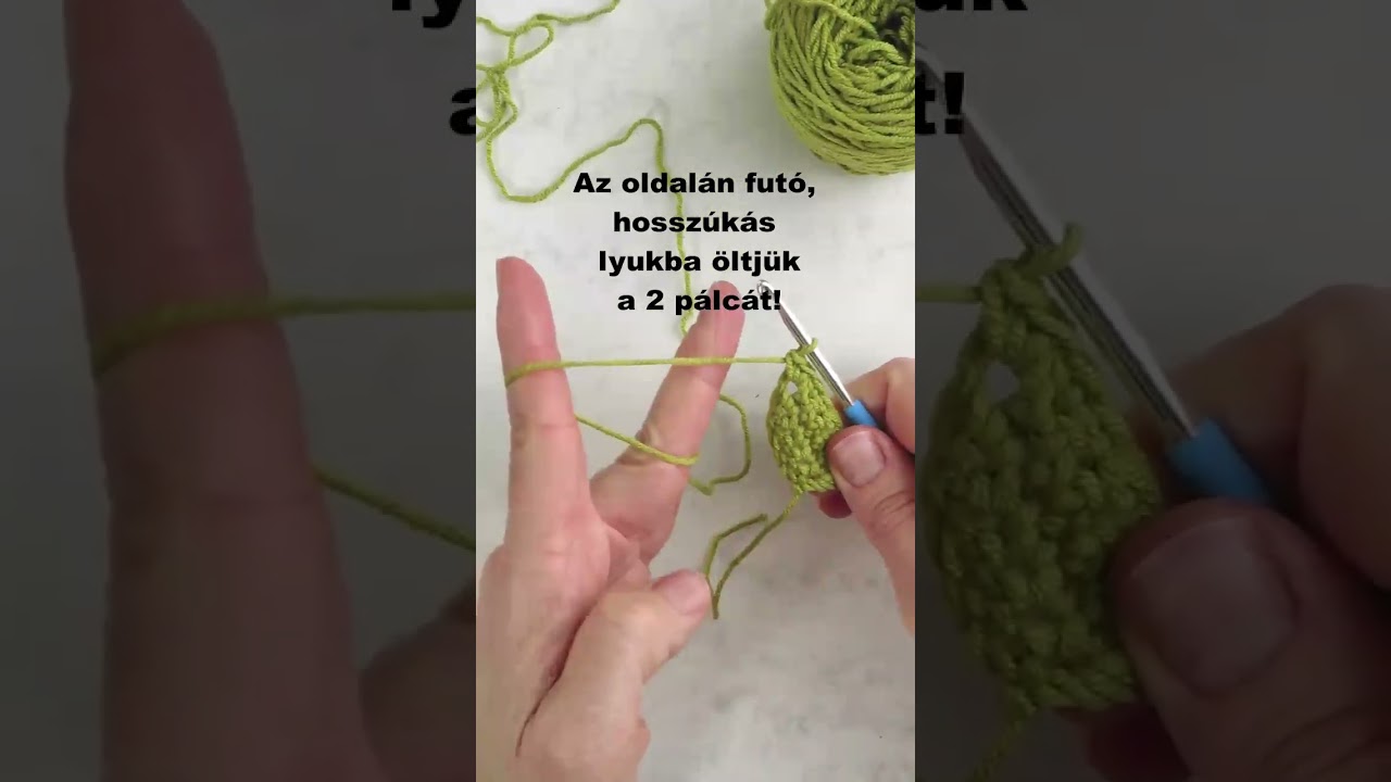Hajpánt horgolása - első rész