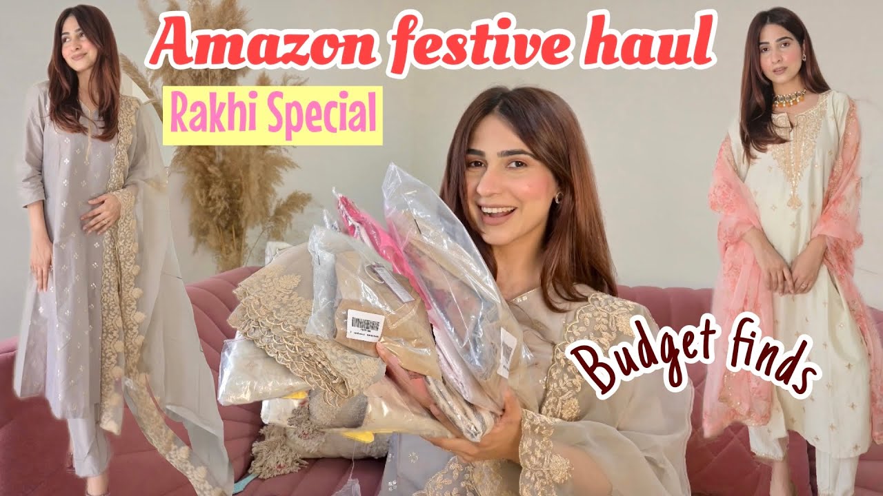 Amazon Festive Wear Haul | Rakhi Special #amazonfinds #amazonhaul