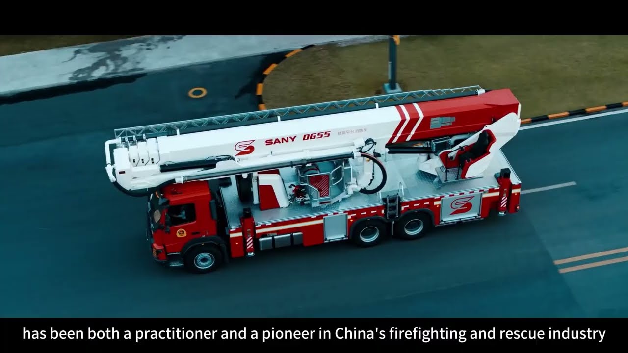 Meet SANY Elevated Platform Fire Trucks Series