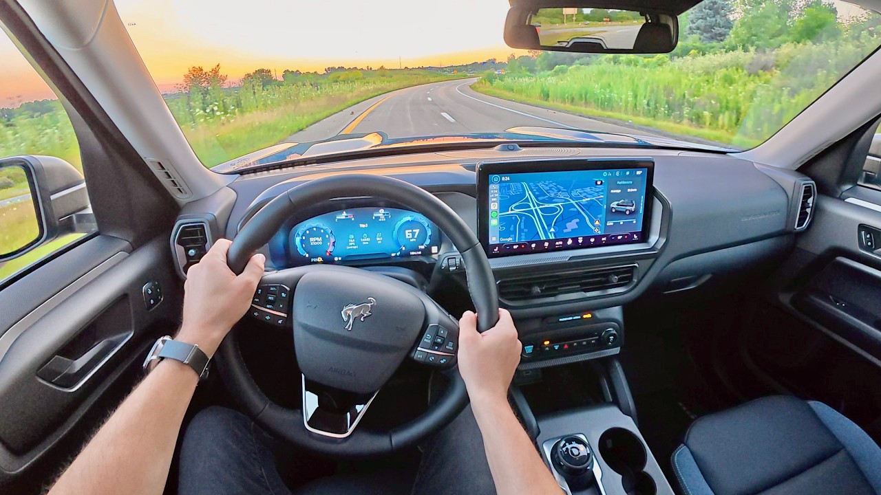 2025 Ford Bronco Sport Outer Banks 4x4 Sasquatch - POV Driving Impressions