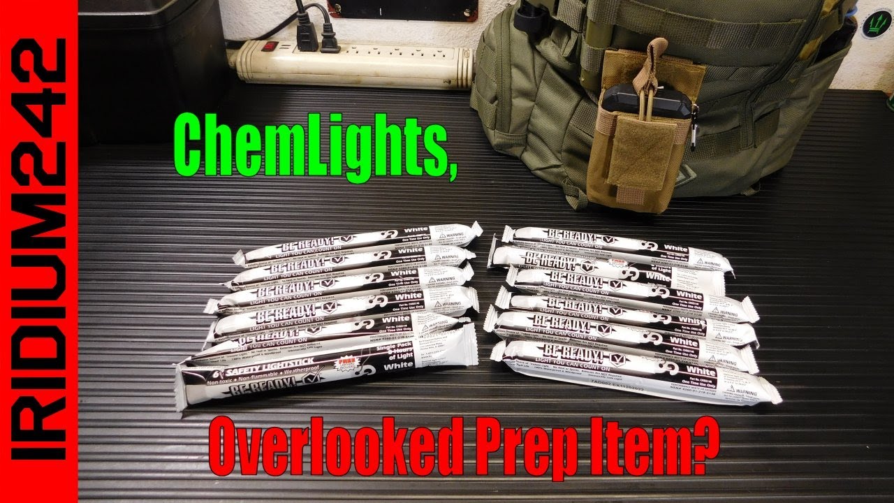 Светящиеся палочки Chem Light: недооцененная вещь для тех, кто готовится к ЧС!