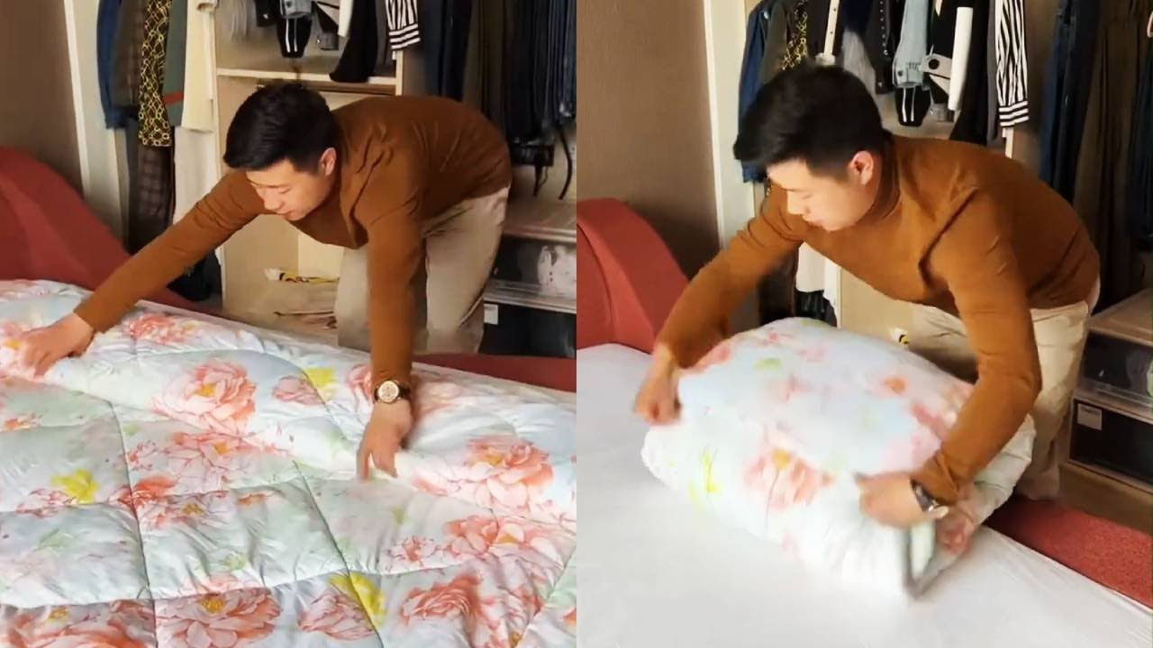 How to store thick quilts during the changing seasons丨季節の変わり目に厚手のキルトを保管する方法