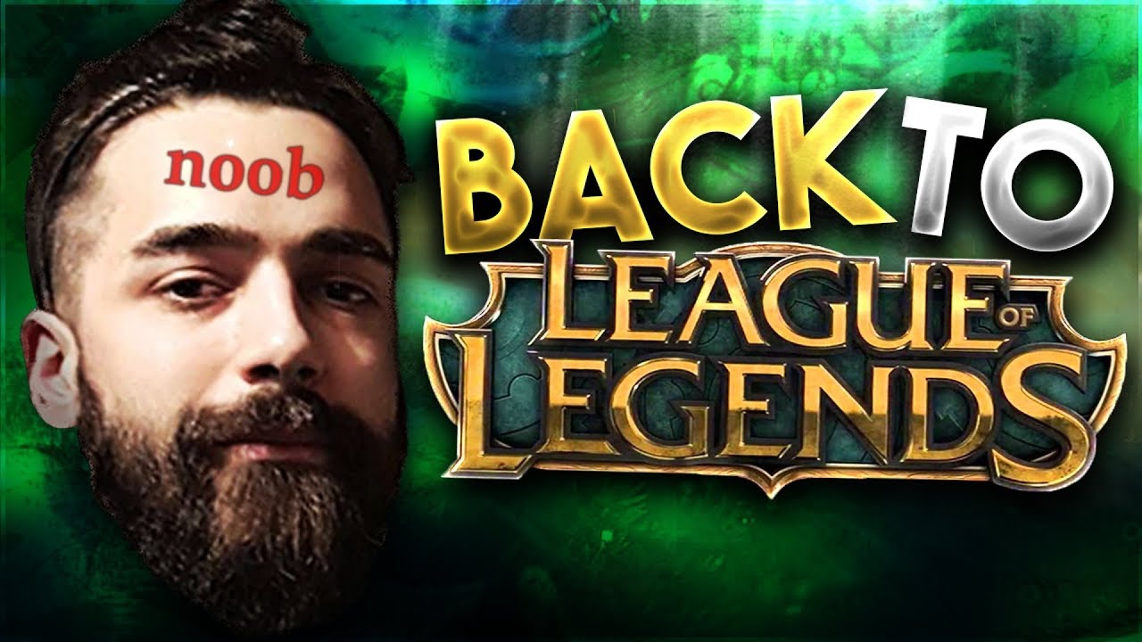 MY RETURN TO LEAGUE OF LEGENDS
