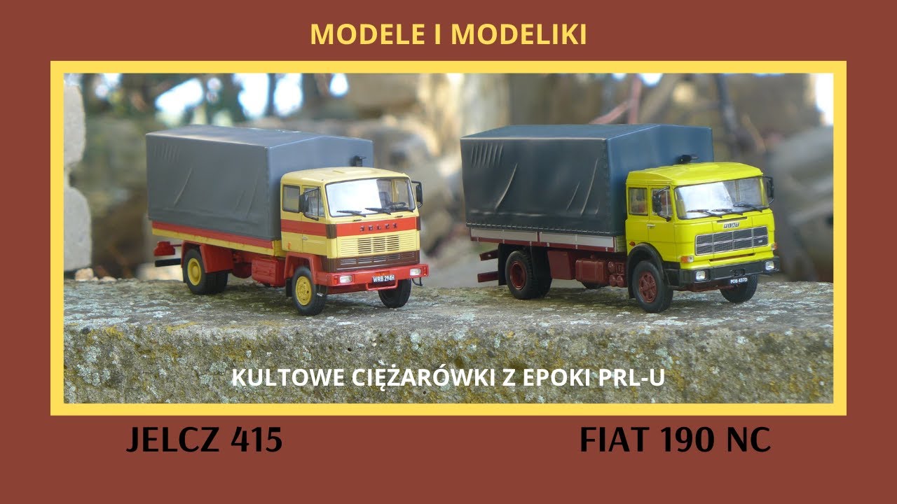 Fiat 190 NC i Jelcz 415 - kultowe ciężar&oacute;wki z epoki PRL-u DeA