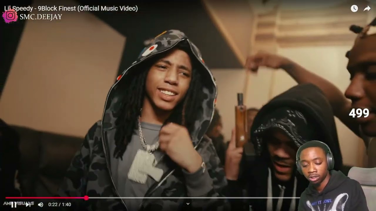 HE DEFF ON YN TIMING!! Lil Speedy - 9Block Finest (Official Music Video) | Reaction