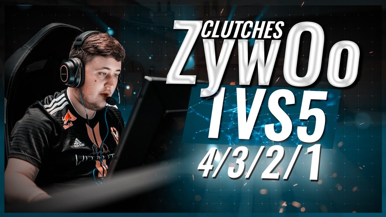 BEST 1 vs 5/4/3/2/1 CLUTCHES FROM ZywOo! (INSANE MOMENTS)