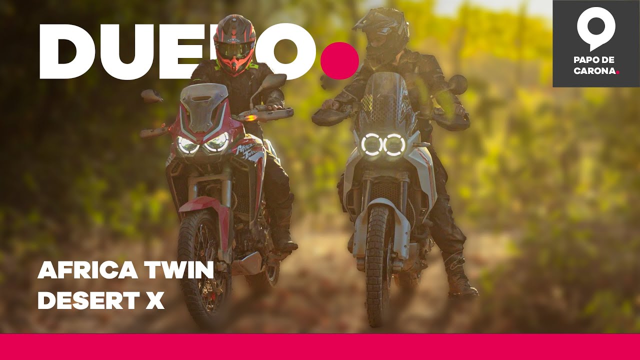 DUELO: AFRICA TWIN DCT VS DESERT X, QUAL É A MELHOR NO OFF-ROAD?