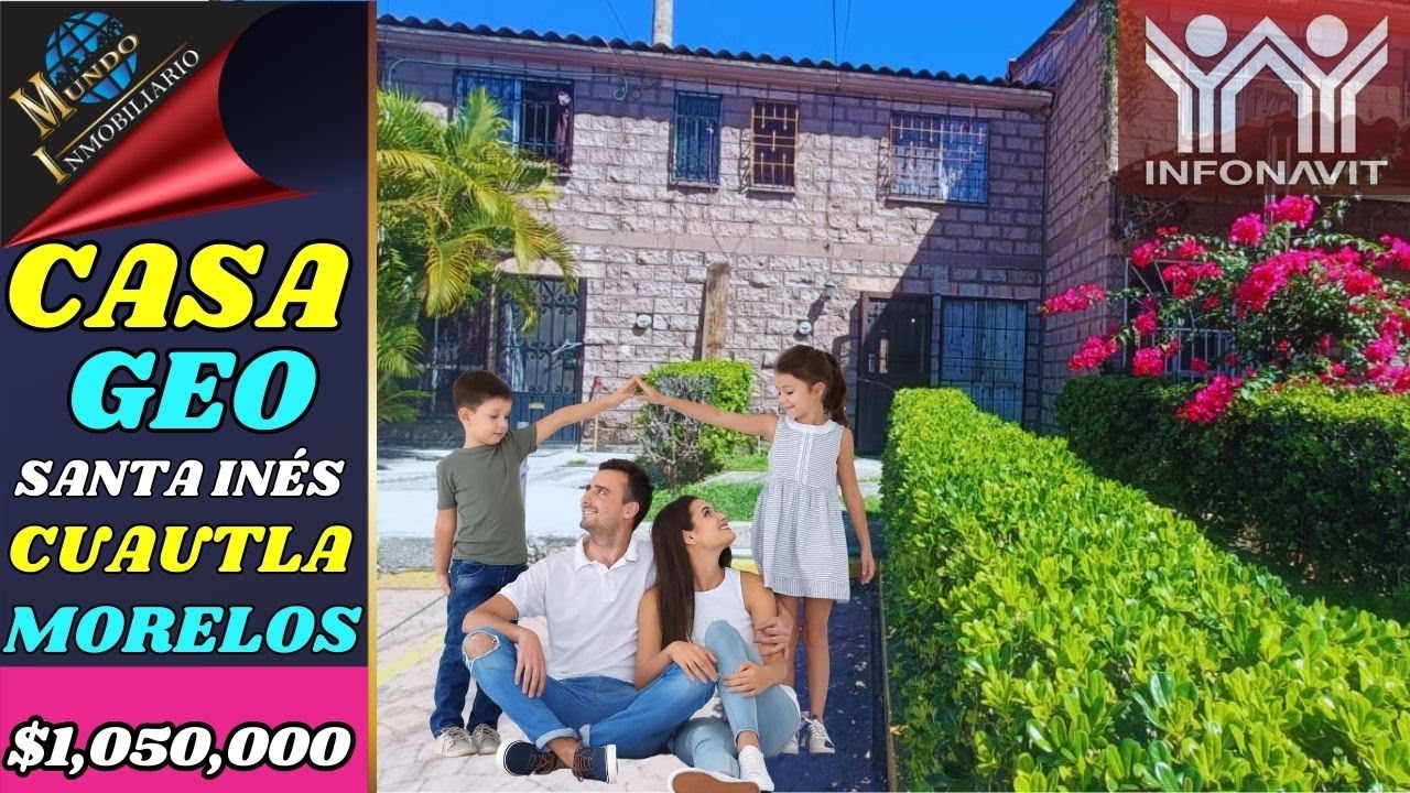 Casa Geo En Venta En Santa Inés Cuatla Morelos$1,050,000