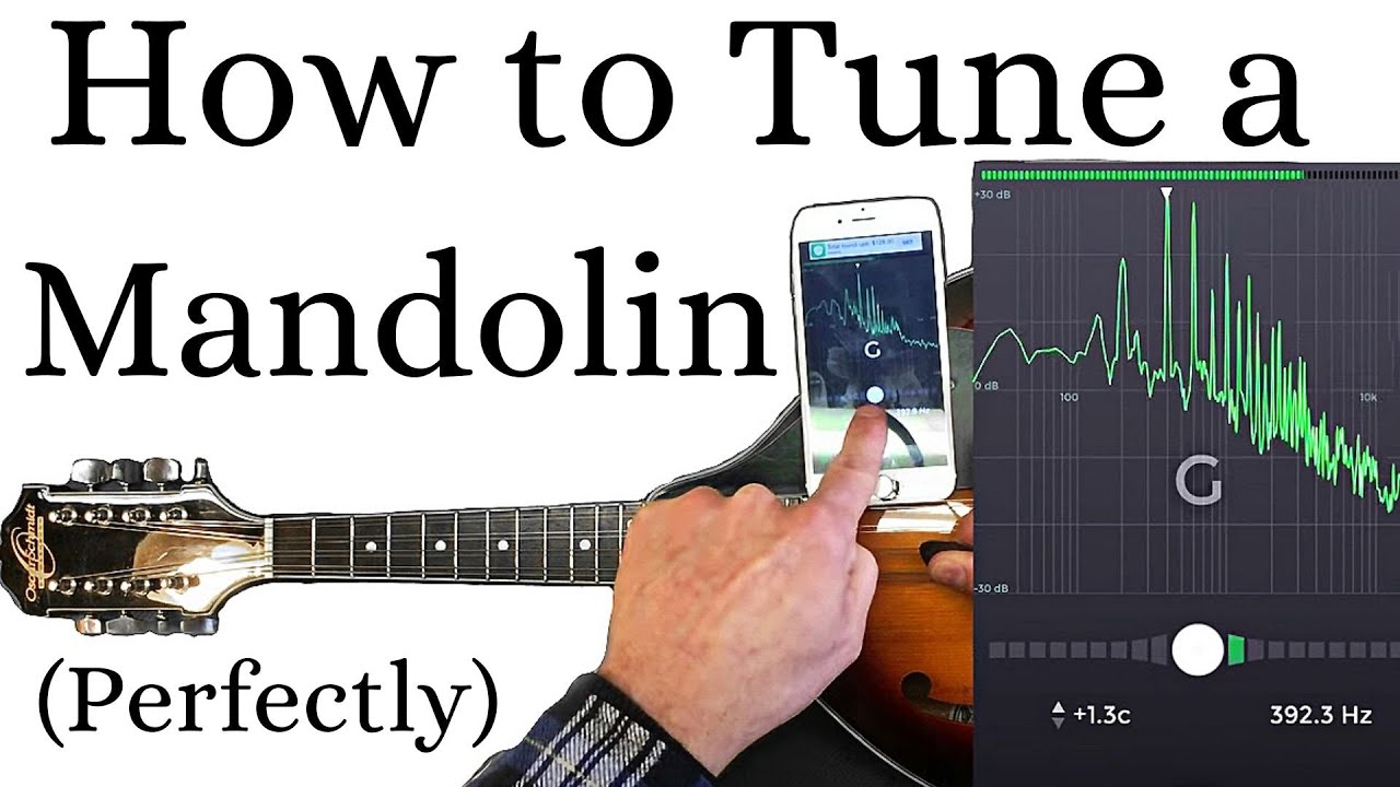 How to TUNE a MANDOLIN perfectly 💡