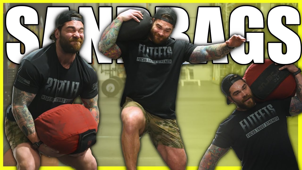 SANDBAGS ARE AWESOME! Here's why... (3 sandbag workouts ANYONE can do)
