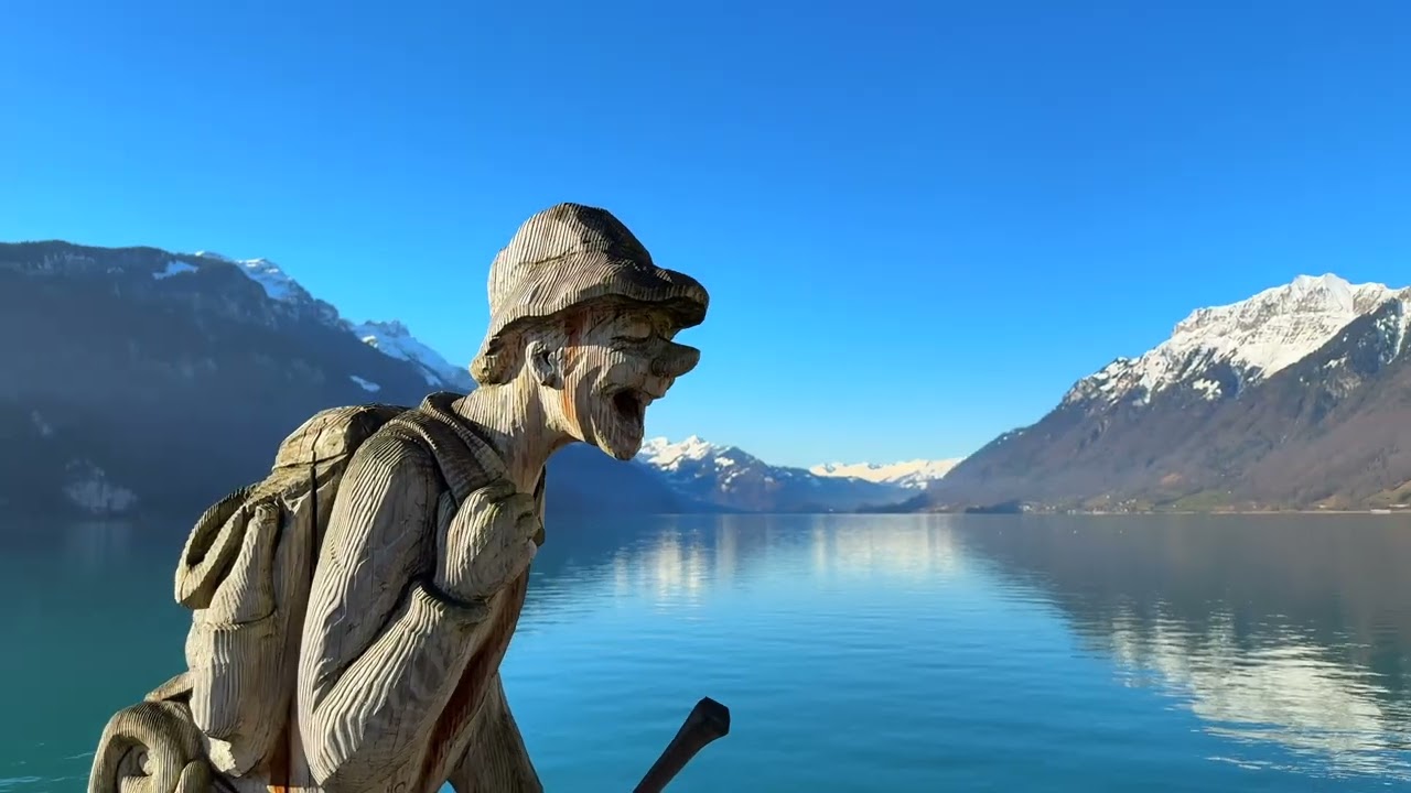 How does Switzerland look like in Spring? Brienz am See Bernese Oberland
