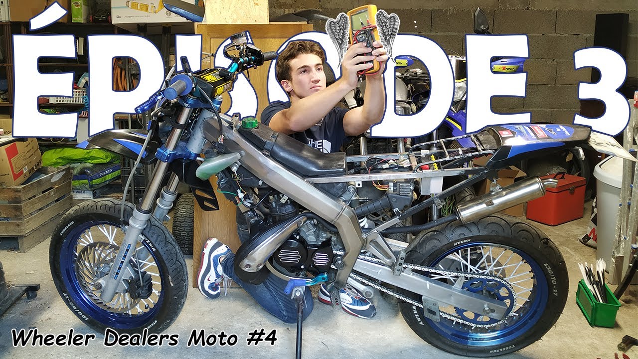 JE M'OCCUPE DU FAISCEAU...GROSSE GALÈRE - WHEELER DEALERS MOTO #4