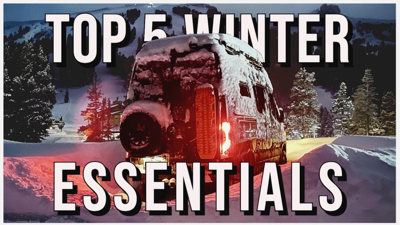 Top 5 Winter Essentials For Your Van | Ski Trip Vlog