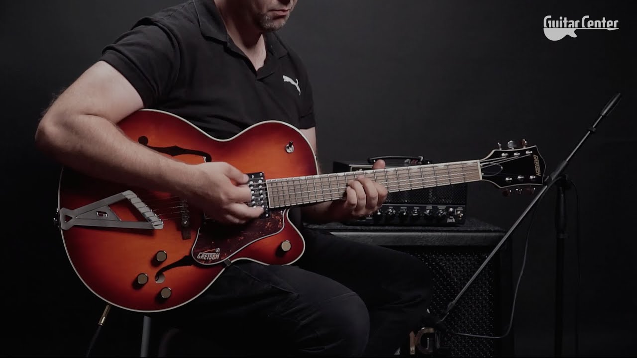Gretsch G2420 Streamliner Hollow Body with Chromatic II Tailpiece Fireburst  | TV Guitar Center
