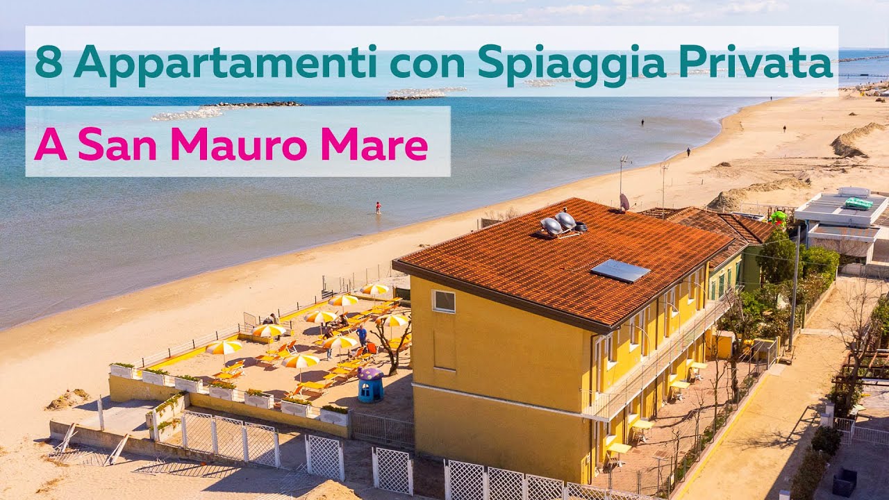 8 Appartamenti con Spiaggia Privata a San Mauro Mare