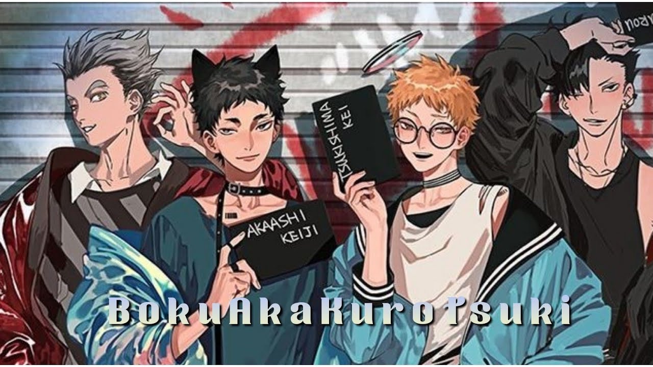 Haikyuu text | One Week To Fall In Love Part 1 | BokuAkaKuroTsuki & IwaOiKage
