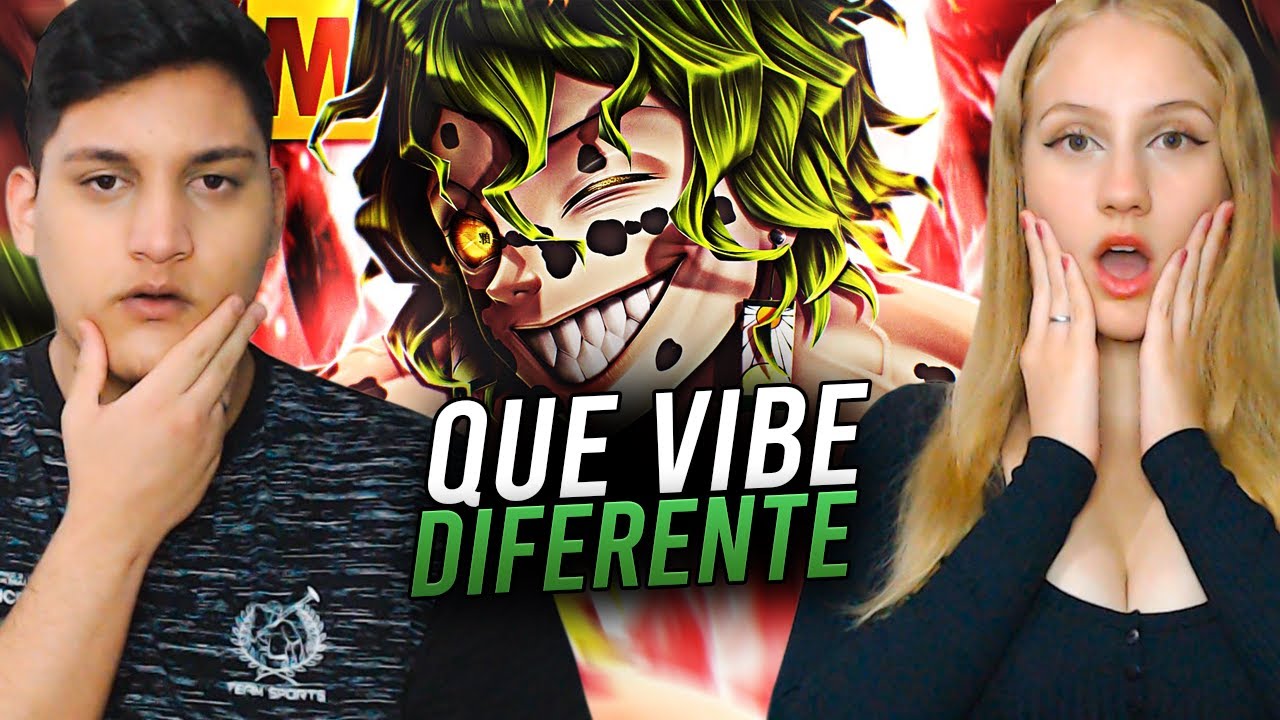 REACT EM CASAL - GYUTARO 💔 || Lua Superior 6 || (Demon Slayer) Prod. Sid | MHRAP